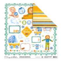 Бумага двусторонняя для скрапбукинга