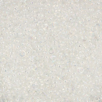 Бисер Япония " TOHO" 11/ 0 DEMI №2 2. 2 мм 5 г №0161 прозрачный/ перламутр