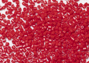 Бисер Чехия рубка 10/0 50г 93170 непрозрачный алый